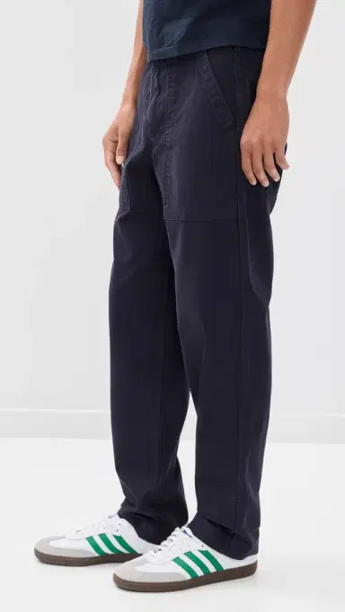 Alex Mill Field Pants In Herringbone Navy 32 | Thumbnail 4
