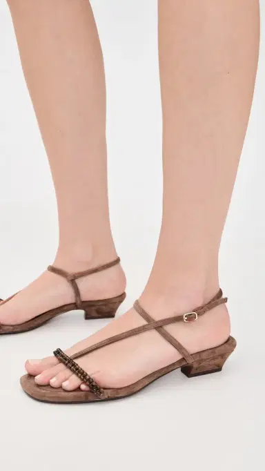 Madewell Tonio Beaded Strappy Sandals Aged Cognac | Thumbnail 5