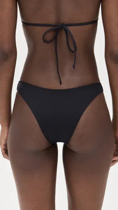 Frankies Bikinis Dove Bikini Bottoms Black | Thumbnail 3