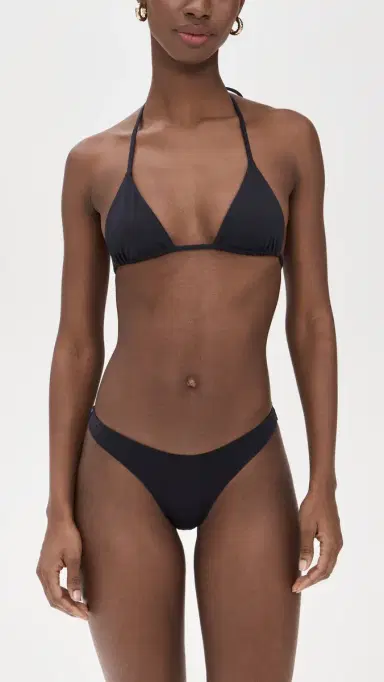 Frankies Bikinis Dove Bikini Bottoms Black | Thumbnail 4