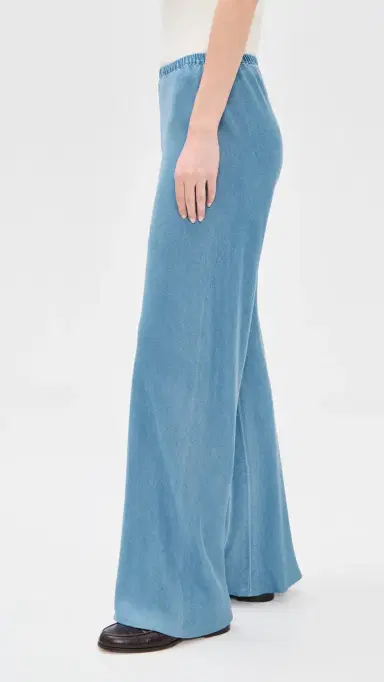 La Ligne Colby Pants Chambray M | Thumbnail 4