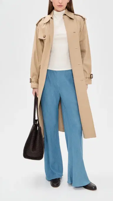 La Ligne Colby Pants Chambray M | Thumbnail 5