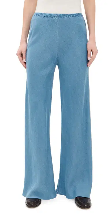 La Ligne Colby Pants Chambray M | Thumbnail 1