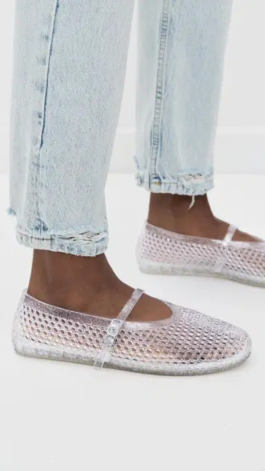 INTENTIONALLY BLANK Classy Jelly Flats Crystal 41 | Thumbnail 3 INTENTIONALLY BLANK Classy Jelly Flats Crystal 41 | Thumbnail 3