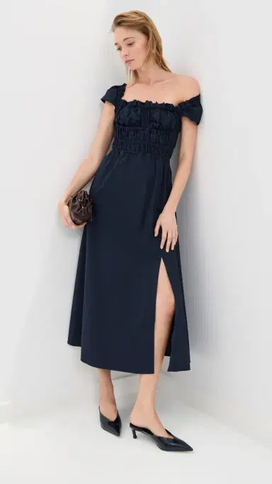 Altuzarra Lily Dress Berry Blue | Thumbnail 5 Altuzarra Lily Dress Berry Blue | Thumbnail 5