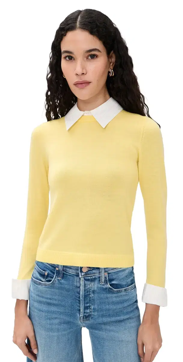 Porla Collared Sweater Butter ulti