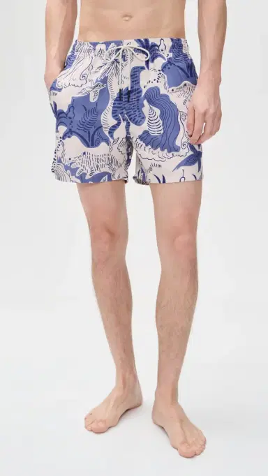 OAS ystea Swim Shorts 4.75 Blue | Thumbnail 2