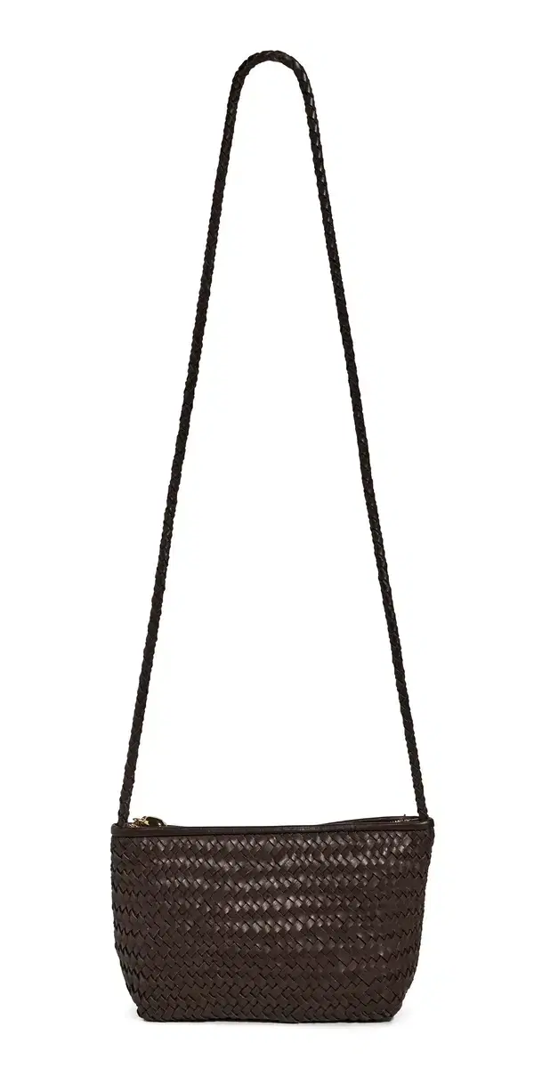 Madewell The Woven Crossbody Bag Coffee Bean One Size