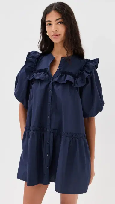 Cleobella Tatiana Mini Dress Navy | Thumbnail 2 Cleobella Tatiana Mini Dress Navy | Thumbnail 2