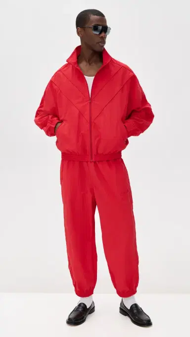 Willy Chavarria Bad Boy Track Pants Red Hot | Thumbnail 5 Willy Chavarria Bad Boy Track Pants Red Hot | Thumbnail 5