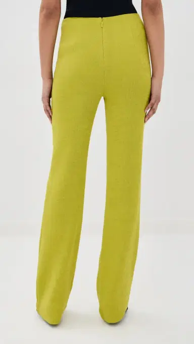 Tibi Viscose Plisse Corbit Pants Peapod 2 | Thumbnail 3