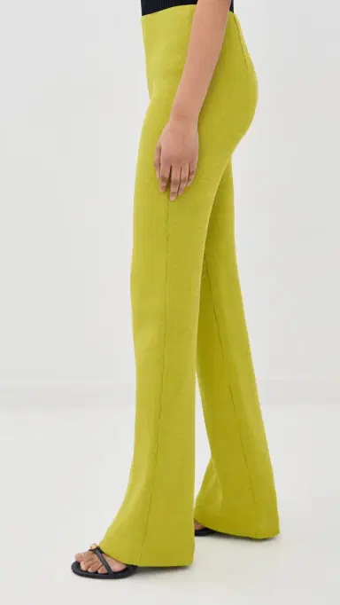Tibi Viscose Plisse Corbit Pants Peapod 2 | Thumbnail 4