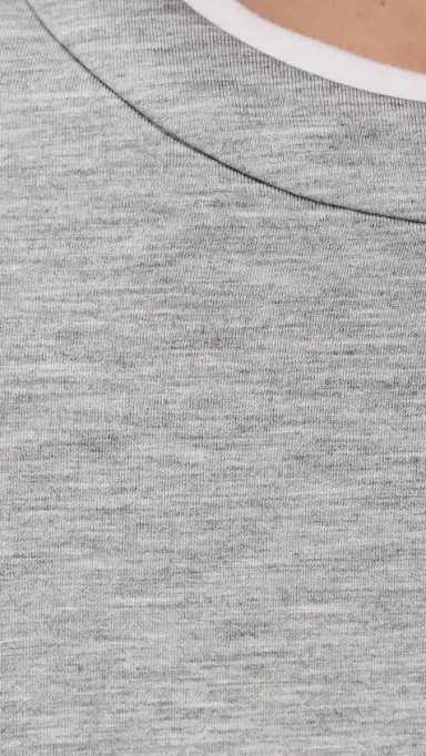 LE BOP Danica Crop Top Heather Grey S | Thumbnail 6