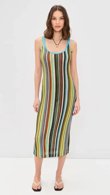 STAUD Jessica Dress kate Stripe | Thumbnail 2