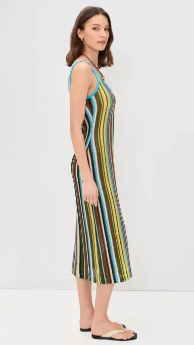 STAUD Jessica Dress kate Stripe | Thumbnail 4
