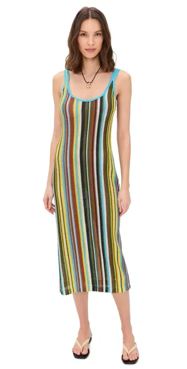STAUD Jessica Dress kate Stripe | Thumbnail 1