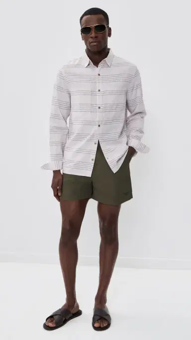 McTavish Land Swim Shorts 4 Green 34 | Thumbnail 5