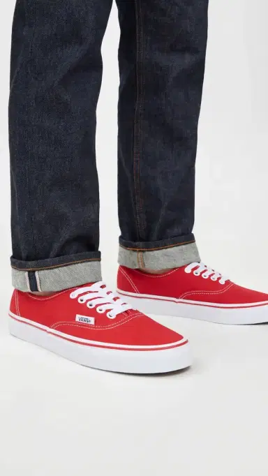 Vans U Authentic Sneakers Red M 14 | Thumbnail 4 Vans U Authentic Sneakers Red M 14 | Thumbnail 4