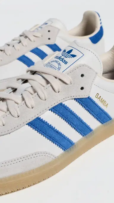 Adidas Samba OG Sneakers Cloud White/Blue/Gum 3 9 | Thumbnail 5