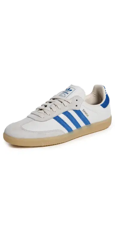 Adidas Samba OG Sneakers Cloud White/Blue/Gum 3 9 | Thumbnail 1