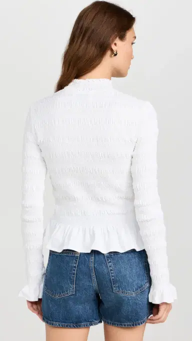 Merlette Kantor Jersey Top White M | Thumbnail 3 Merlette Kantor Jersey Top White M | Thumbnail 3