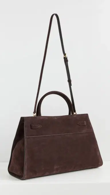 Veronica Beard Large Dash Bag Espresso One Size | Thumbnail 4 Veronica Beard Large Dash Bag Espresso One Size | Thumbnail 4