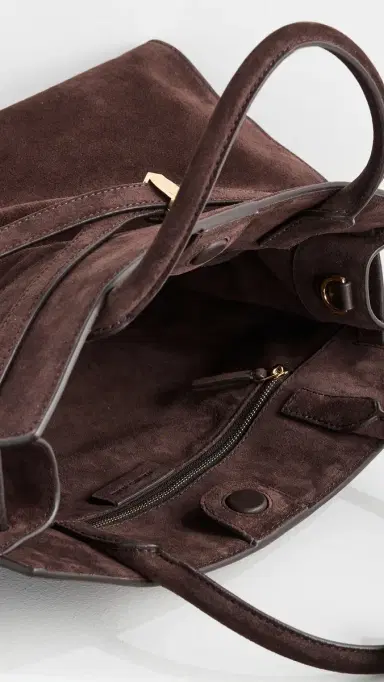 Veronica Beard Large Dash Bag Espresso One Size | Thumbnail 6 Veronica Beard Large Dash Bag Espresso One Size | Thumbnail 6
