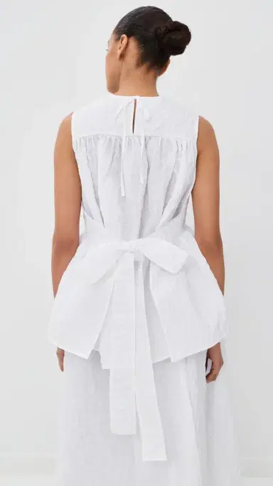 Cecilie Bahnsen Bea Top White | Thumbnail 3 Cecilie Bahnsen Bea Top White | Thumbnail 3