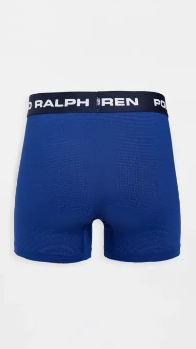 Polo Ralph Lauren Underwear Perfect Pouch Mesh Boxer Briefs 3 Pack CruiseNavy/HarborIsland/Royal S | Thumbnail 4 Polo Ralph Lauren Underwear Perfect Pouch Mesh Boxer Briefs 3 Pack CruiseNavy/HarborIsland/Royal S | Thumbnail 4