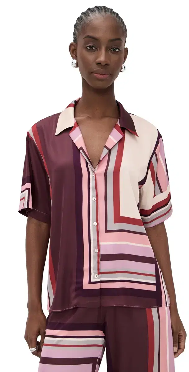 olange Top Chocolate Geo tripe