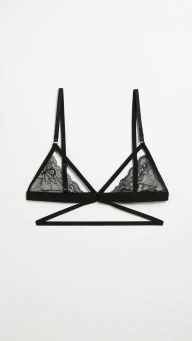 HONEYDEW ucy Elastic & ace Bra Black | Thumbnail 2