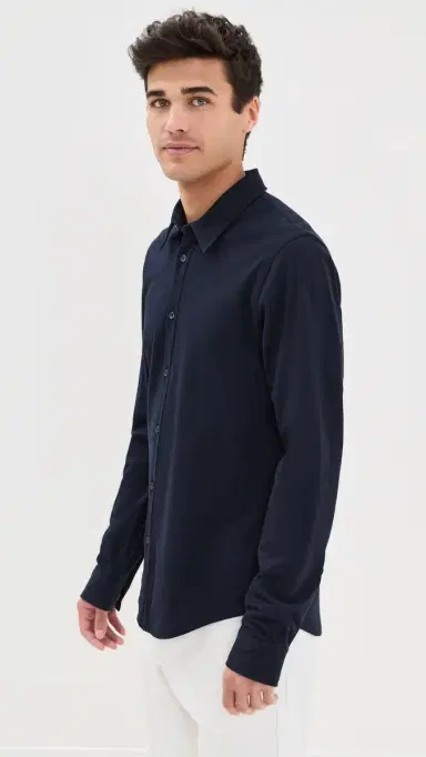 Orlebar Brown Giles Pique Knit Button Down | Thumbnail 4 Orlebar Brown Giles Pique Knit Button Down | Thumbnail 4