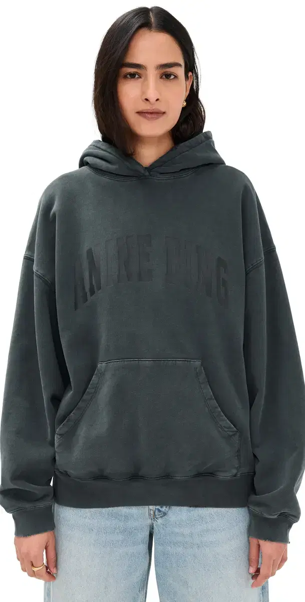 Dark Washed Black Harvey weatshirt Dark Washed Black