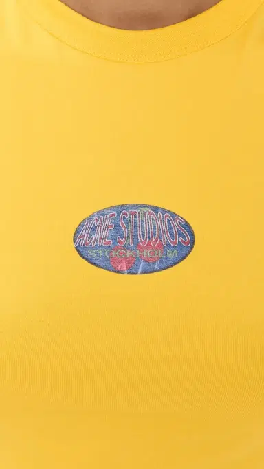 Acne Studios Bright Yellow Market Top Bright Yellow | Thumbnail 6
