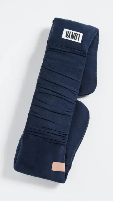 Lunya Washable Silk leep Mask Deep Blue | Thumbnail 3