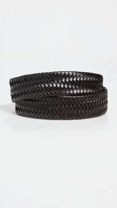 Anderson's Leather Woven Belt Brown M1 36 | Thumbnail 3