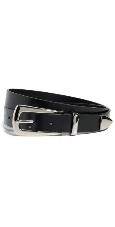 Favorite Daughter The Statement Belt Black/Nickel | Thumbnail 1 Favorite Daughter The Statement Belt Black/Nickel | Thumbnail 1