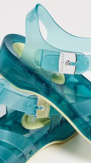 Melissa x Dr. Scholl Possession Pescura Jelly Sandals Blue | Thumbnail 6