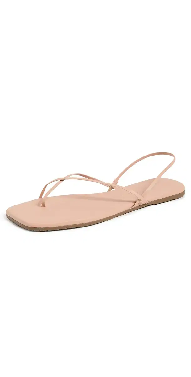 Square Toe Millie Sandals Nude Beach