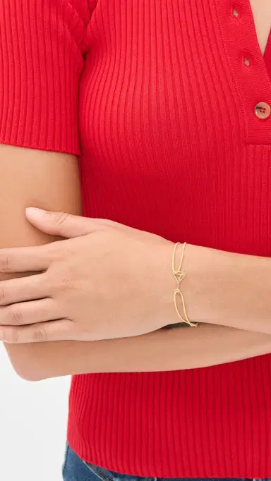 ALIITA Martini Esmeralda Bracelet Yellow Gold One Size | Thumbnail 3