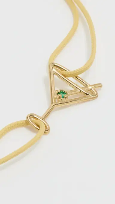 ALIITA Martini Esmeralda Bracelet Yellow Gold One Size | Thumbnail 5