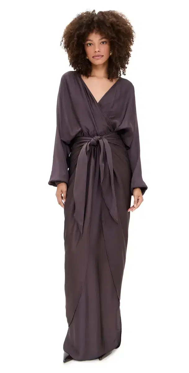 Alexa Maxi Dress Espresso