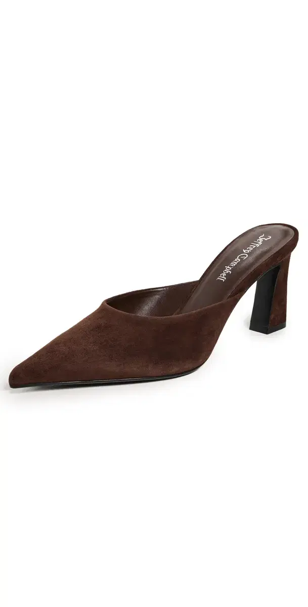 Unamused Heels Brown Suede