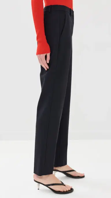 Theory Treeca Full Length Pants Deep Navy 4 | Thumbnail 4