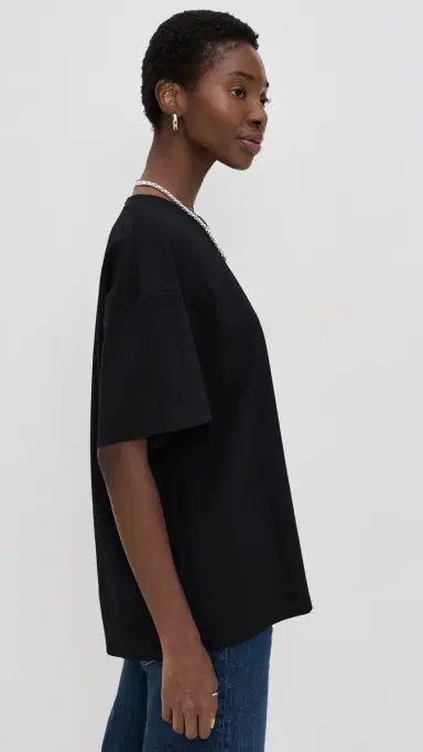 RIPLEY RADER Ponte Knit Big Shirt Black | Thumbnail 4 RIPLEY RADER Ponte Knit Big Shirt Black | Thumbnail 4
