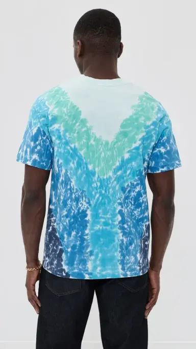 Casablanca urf Lotus Tie Dye Tee Multi | Thumbnail 3 Casablanca urf Lotus Tie Dye Tee Multi | Thumbnail 3