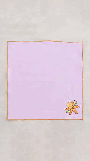 FARM Rio Floral Nature Napkins Set Multi One Size | Thumbnail 5