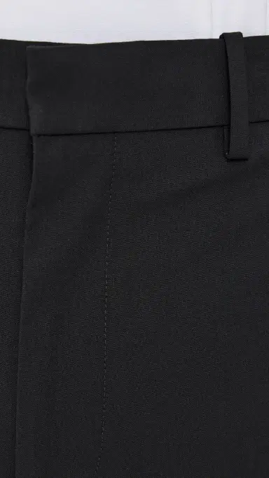 Theory Mayer Stretch Wool Pants Deep Black 29 | Thumbnail 6