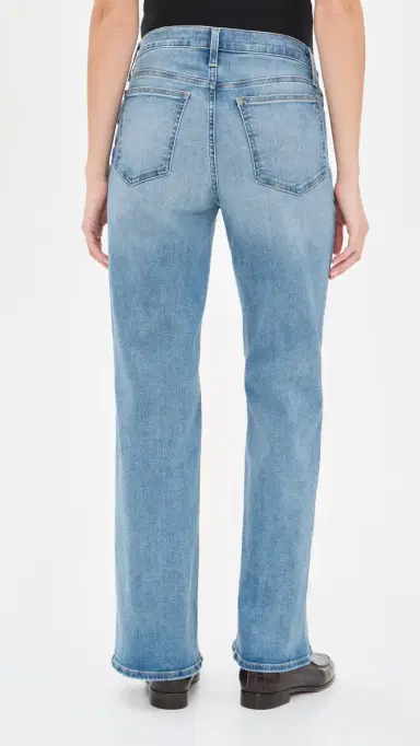 Madewell The Wide Leg Maternity Jeans Coastal Blue Wash 24 | Thumbnail 3 Madewell The Wide Leg Maternity Jeans Coastal Blue Wash 24 | Thumbnail 3