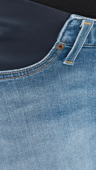 Madewell The Wide Leg Maternity Jeans Coastal Blue Wash 24 | Thumbnail 6 Madewell The Wide Leg Maternity Jeans Coastal Blue Wash 24 | Thumbnail 6